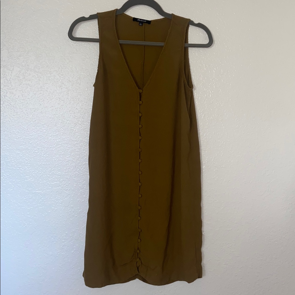 Madewell Button Down Mini Dress
